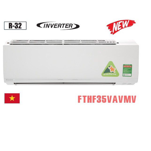 Điều hòa 2 chiều Inverter 11900 Daikin FTHF35VAVMV -Bảo hành 12 tháng