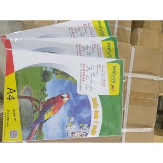 Giấy in ảnh A4 1 mặt 135gsm