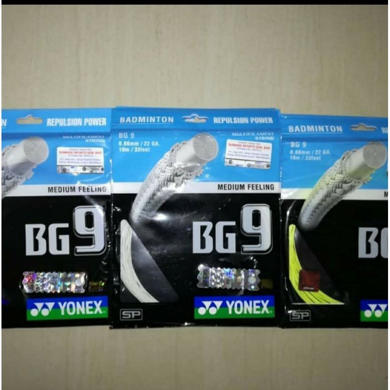 Dây Vợt Cầu Lông Yonex Bg9 Chính Hãng