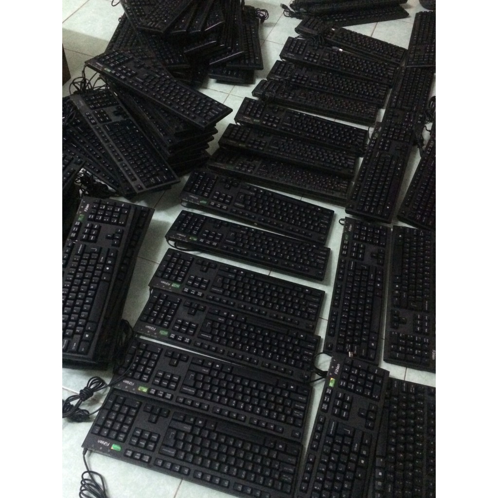 Combo Chuột Fuhlen L102 và phím Fuhlen L411 thanh lý phòng net đang sử dụng