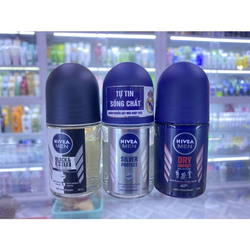 LĂN KHỬ MÙI NIVEA MEN 25ML