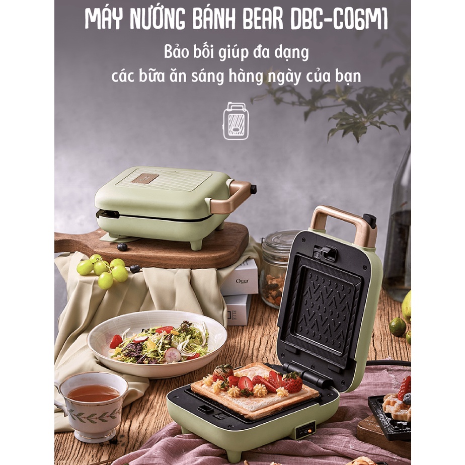 Máy nướng bánh 2 khay Bear DBC-C06M1