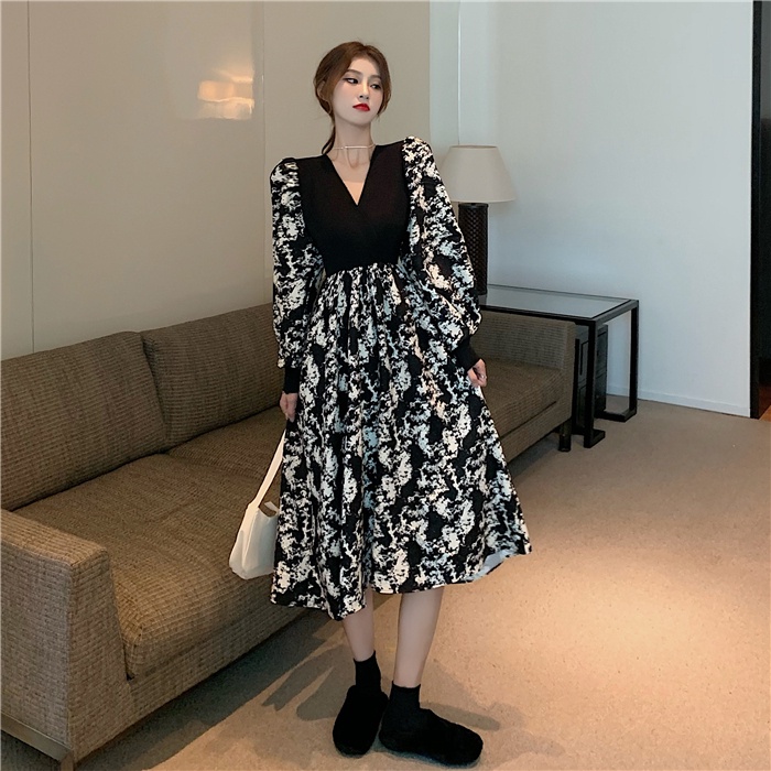 Đầm Giả Hai Lớp Đơn Giản Dành Cho Nữ