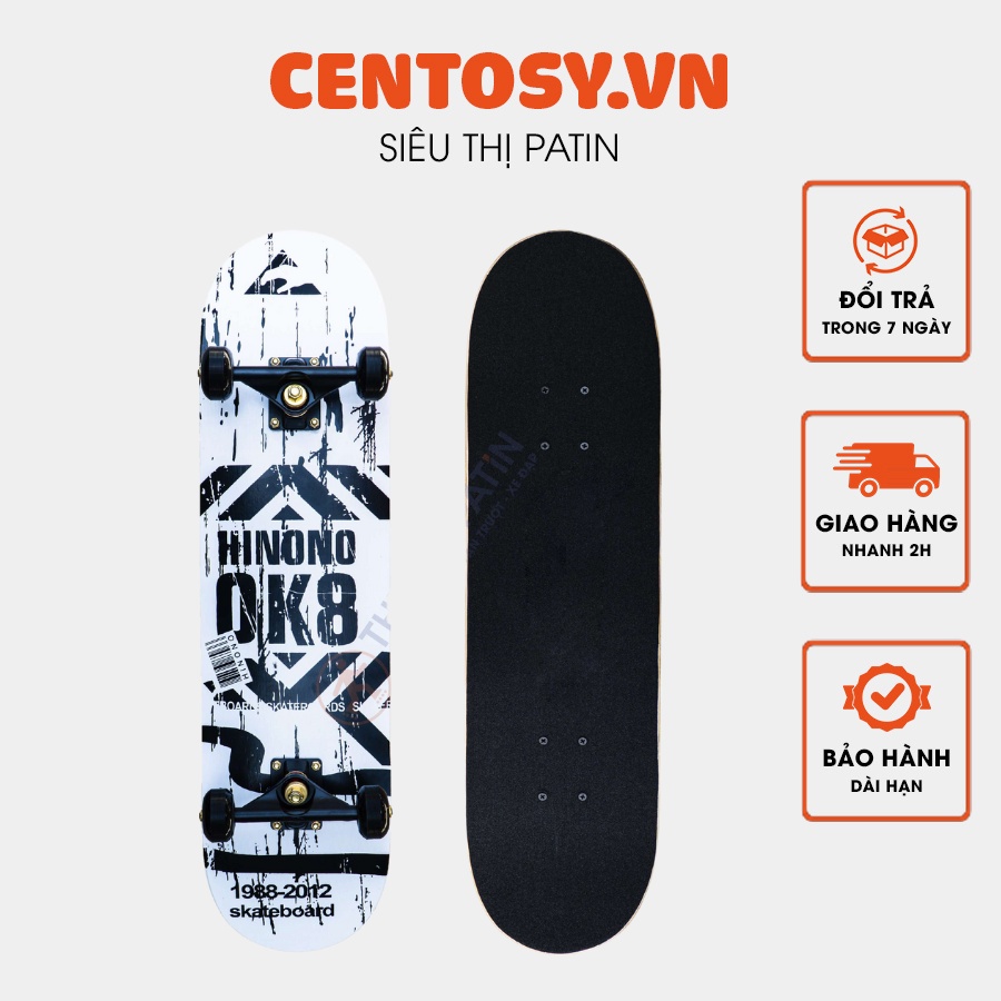 Ván Trượt Centosy 3108 GD-3, Chất Liệu Gỗ Ép Cao Cấp, Cam Kết Chính Hãng