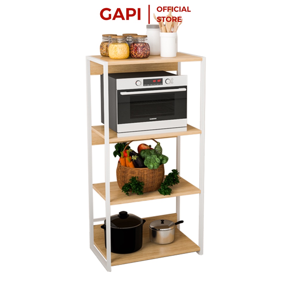 Kệ lò vi sóng GAPI sắp xếp không gian bếp gọn gàng phong cách hiện đại - GM05