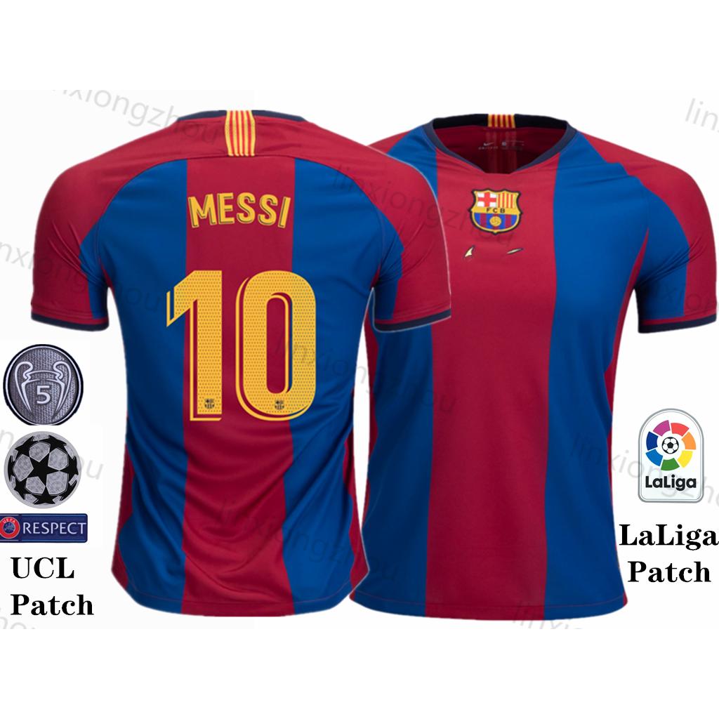 Áo thun số 8 đội tuyển đá banh Barcelona
