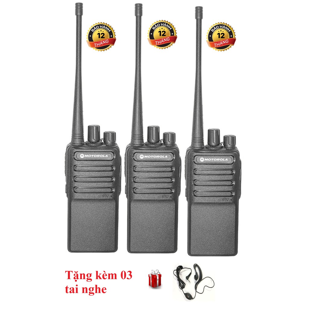 Bộ 3 bộ đàm Motorola GP850