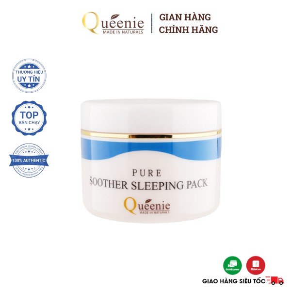 Mặt nạ ngủ dưỡng da Queenie AC Pure bổ sung dưỡng chất 120ml