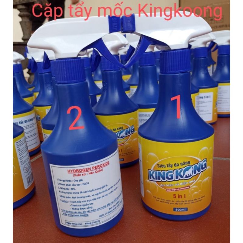 Nước tẩy trắng quần áo đa năng 5in1