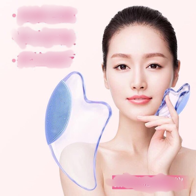 Thanh lăn massa công dụng: có phần rửa mặt, tẩy tế bào chết và massage. | BigBuy360 - bigbuy360.vn