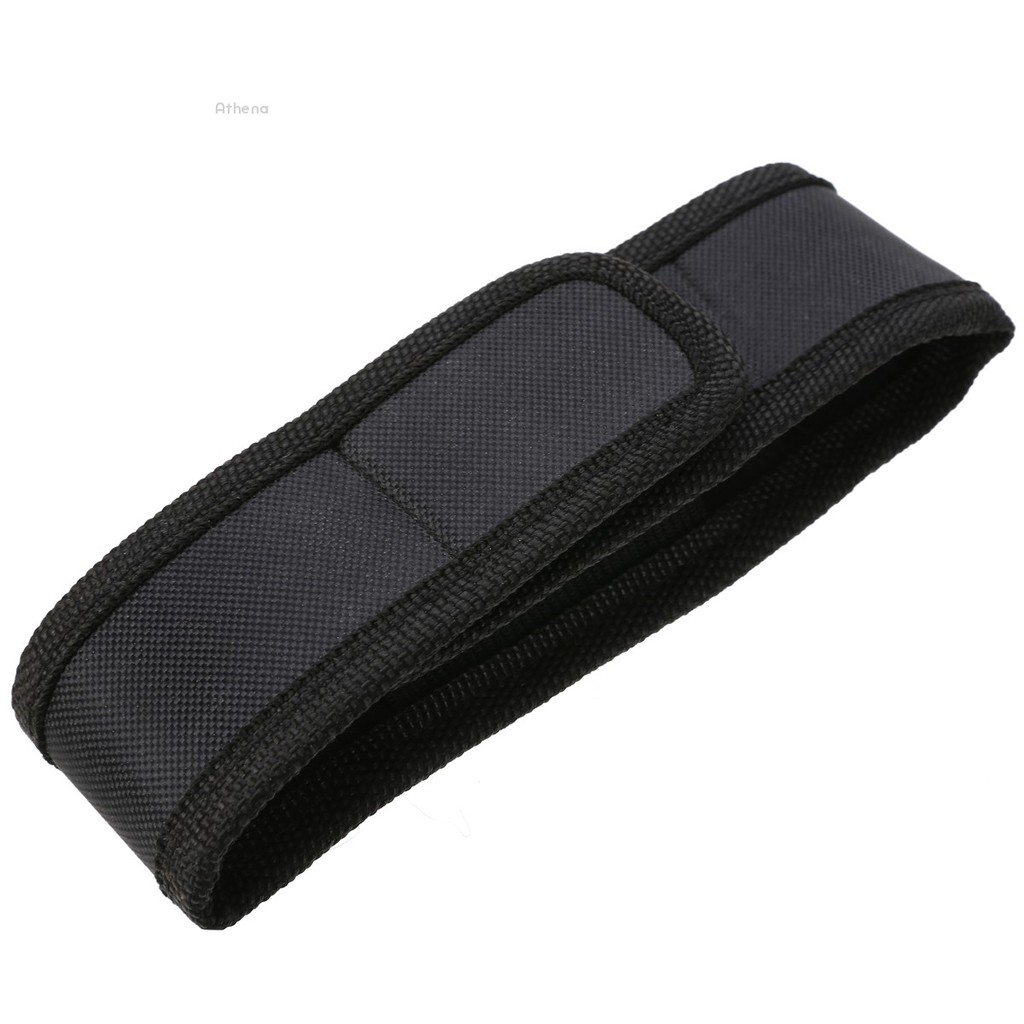 Túi Đựng Đèn Pin Đeo Hông Bằng Nylon Màu Đen