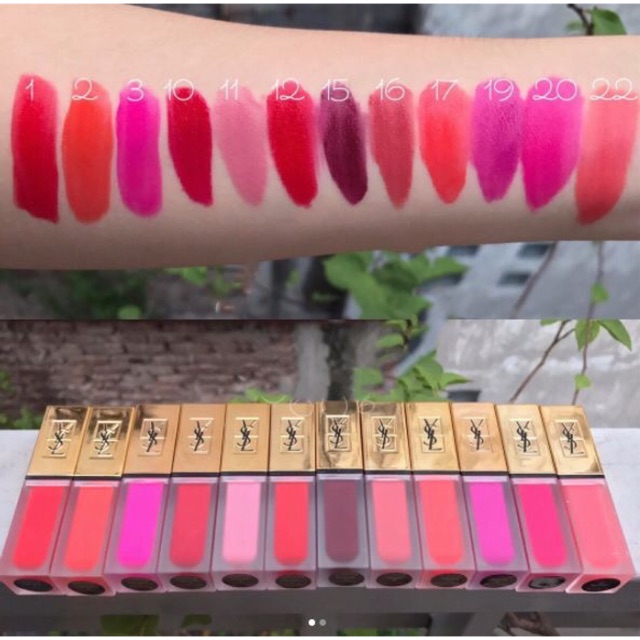 Son kem lì YSL tatouage unbox