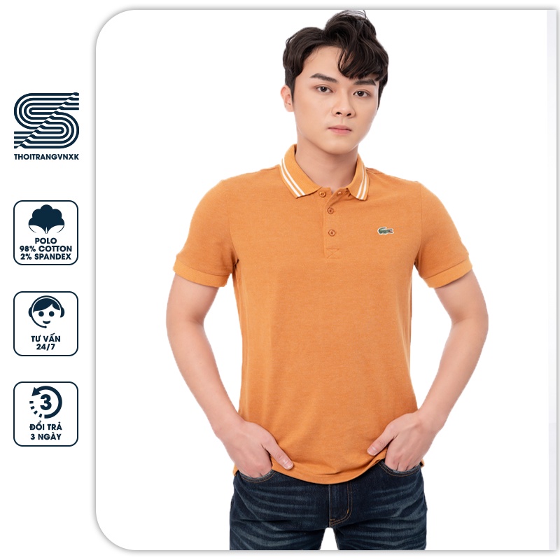 Áo thun polo nam ngắn tay, áo phông cotton dáng slimfit trẻ trung Sonvnxk - POLC217