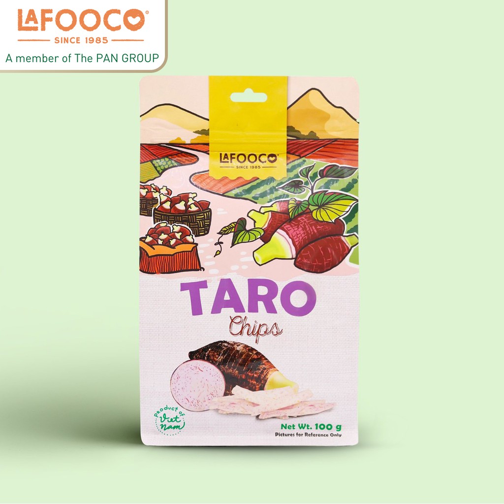 Khoai Môn Sấy Giòn LAFOOCO 100g Xuất Khẩu