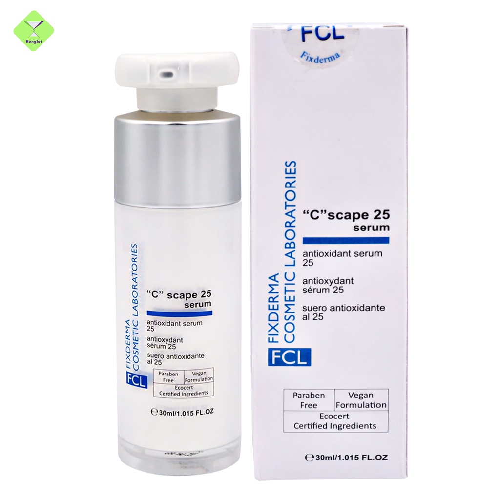 Serum Dưỡng Trắng Da Ngăn Ngừa Lão Hóa FCL ''C'' Scape Serum 25% Giúp Da Xóa Nhăn Trắng Sáng Căng Mịn 30ml