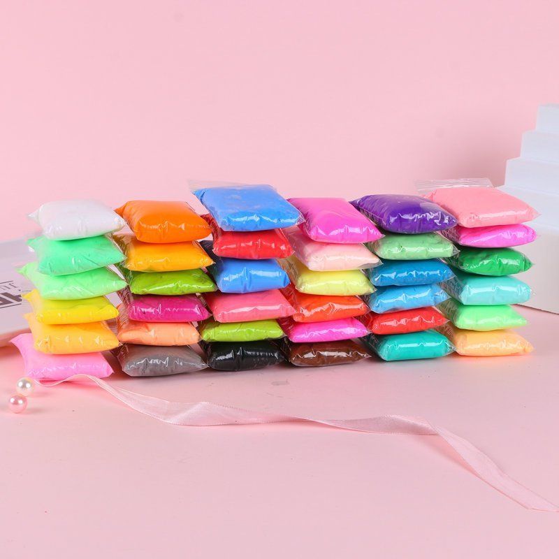 Túi 12 gói đất sét tạo hình sáng tạo kèm 3 dụng cụ nặn