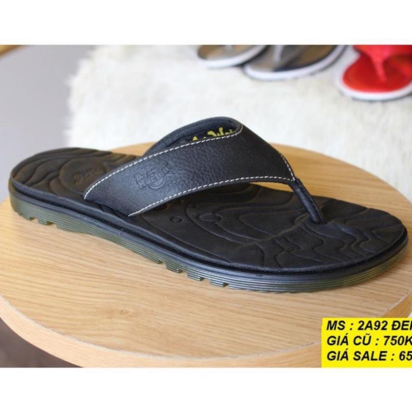 Dép Da Nam Quai Kẹp,  Dép Dr.Packer Chính hãng