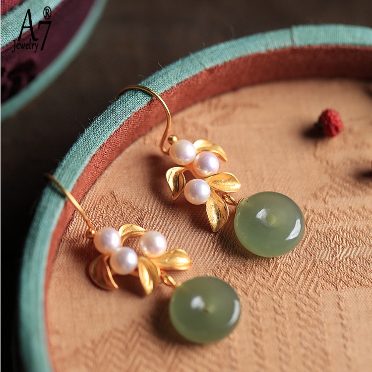 Đôi Bông Tai Bạc 925 Hình Khóa Thanh Lịch Cho Nữ