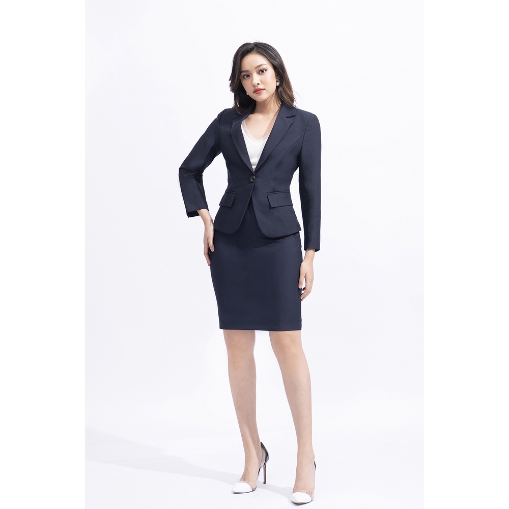 Chân Váy công sở dáng bút chì LUPERI LFCV5101 Thiết Kế trơn đẳng cấp, quý phái