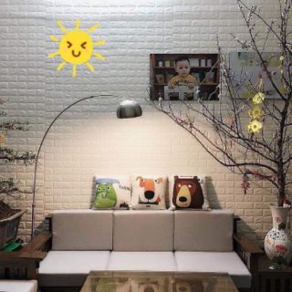 XỐP DÁN TƯỜNG 3D KHỔ LỚN 70X77CM