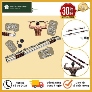 Xà Đơn Gắn Cửa, Treo Tường 2 Kích Thước, Dụng Cụ Tập Cơ Bụng, Tập Gym Tại Nhà Đa Năng Siêu Tiện Dụng