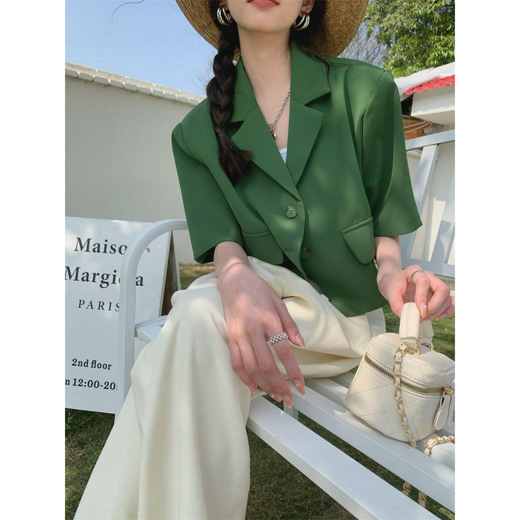 Áo Khoác Sơ Mi Ngắn Tay Phong Cách Mới Mùa Hè 51512