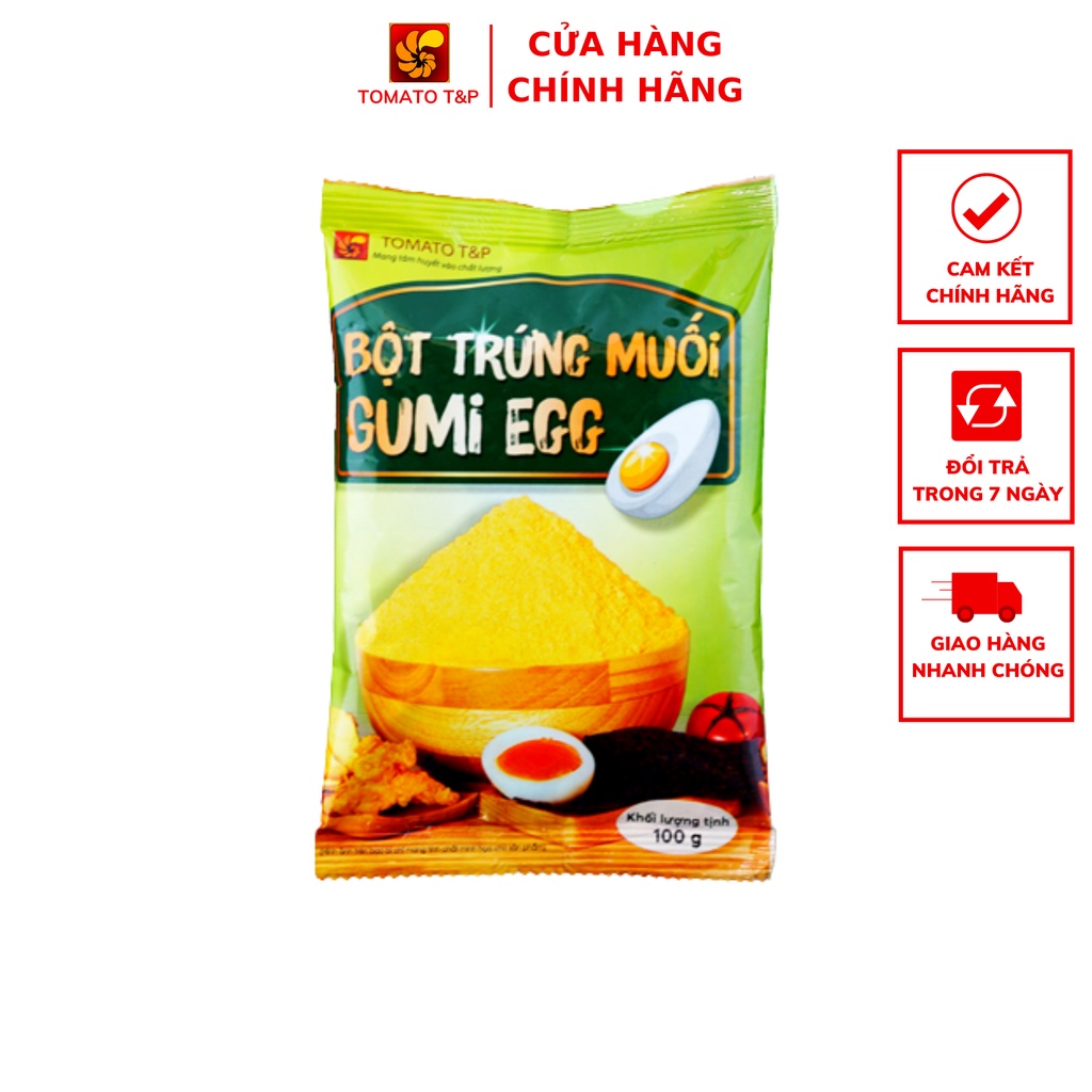 Bột trứng muối Gumi Egg - Gói 100g - Tomato T&amp;P