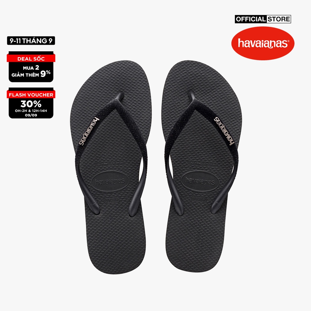HAVAIANAS - Dép nữ Slim Velvet 4140265-0090