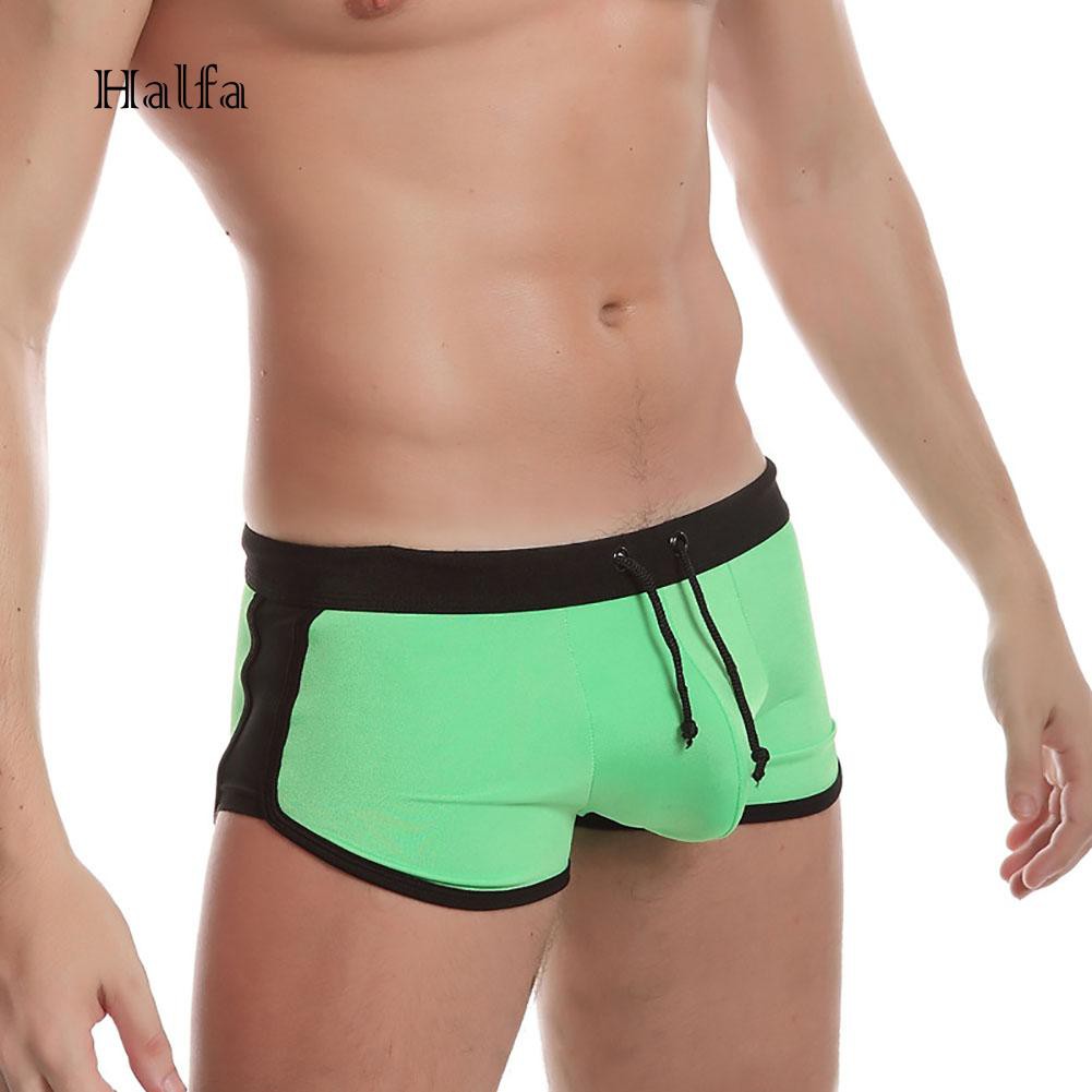 Quần bơi dây rút co giãn thoáng khí nam giới