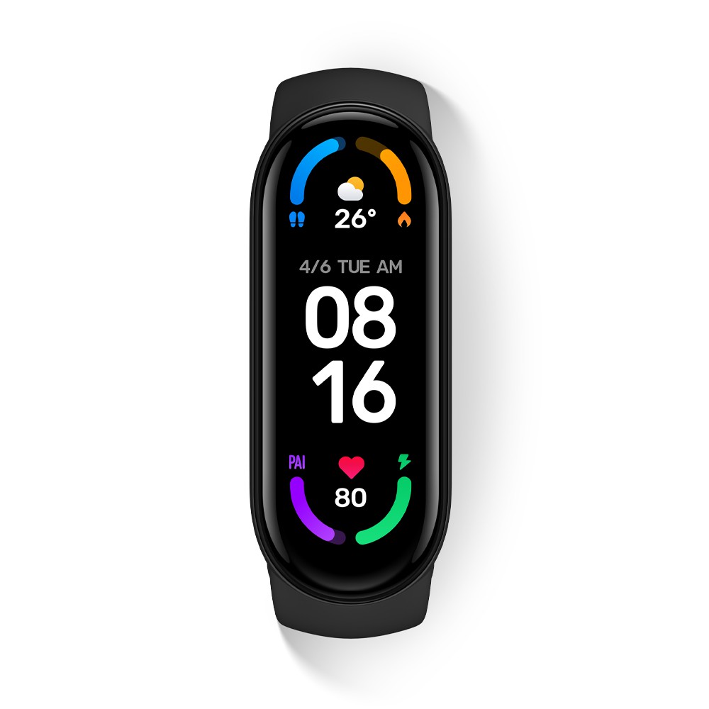 Vòng Đeo Tay Thông Minh Xiaomi Mi Smart Band 6 (Đen)