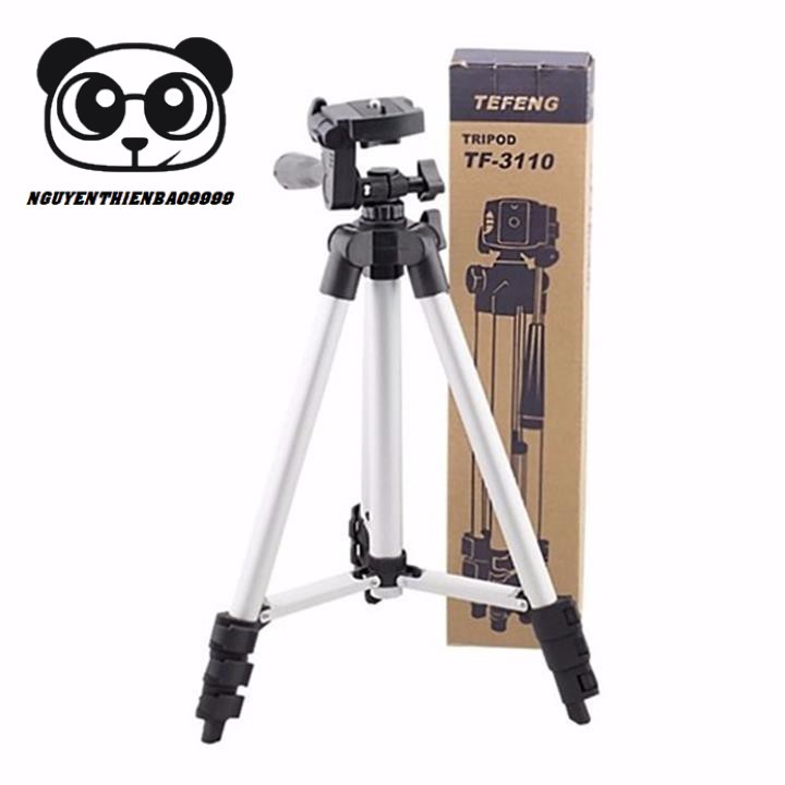 Giá Đỡ 3 Chân Đế Chụp Hình Tefeng Tripod TF-3110 Kèm Kẹp Điện Thoại, Máy Ảnh Chuyên Nghiệp