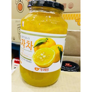 CHANH ĐÀO NGÂM MẬT ONG HÀN QUỐC (LỌ 1KG)