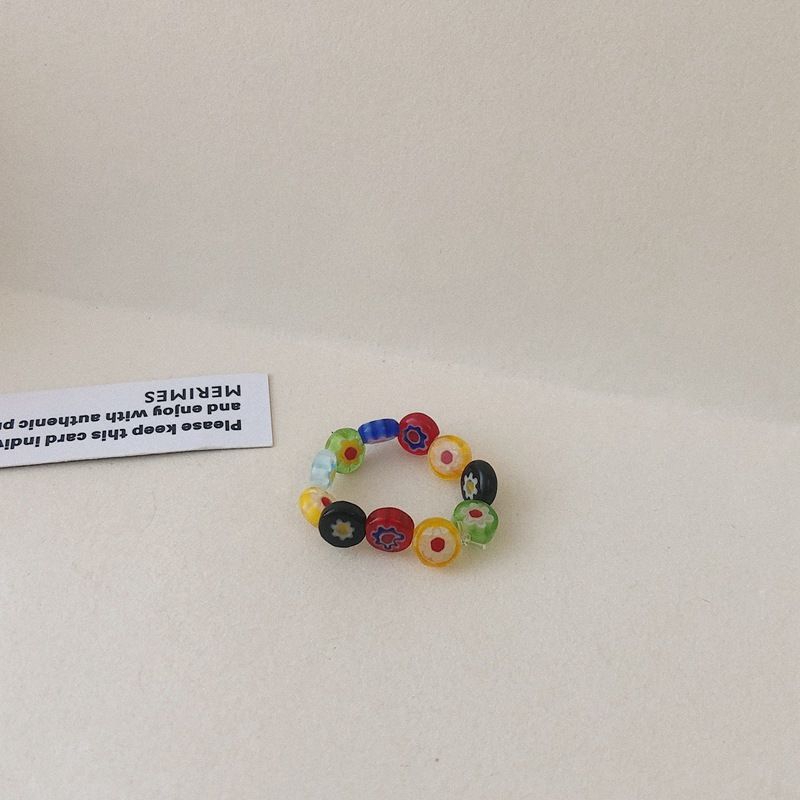 Dây Chuyền Mặt Hoa Cúc Đính Đá Pha Lê Nhiều Màu Sắc