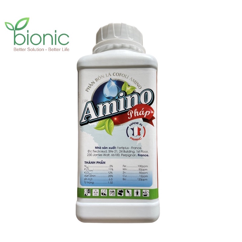 AMINO PHÁP BUNG ĐỌT- XANH LÁ-KÍCH BÔNG- LỚN TRÁI - KÍCH RỄ - BUNG CHỒI - TO ĐÒNG -CHẮC CẬY