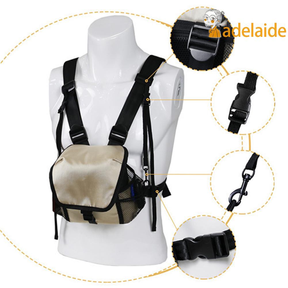 ADELAIDE√ Adjustable Binocular Bag Case Telescope Hiking Hunting Camera Chest Pack