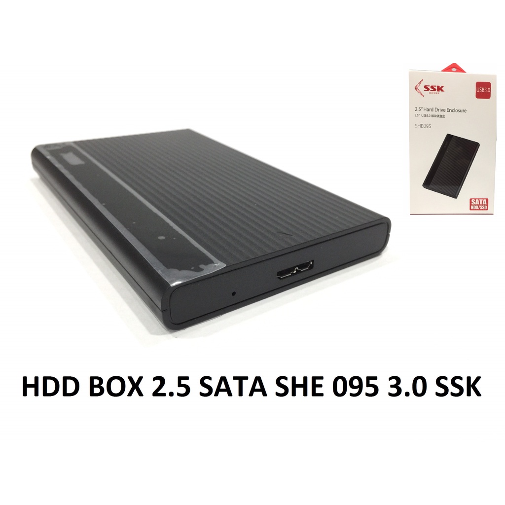 HỘP ĐỰNG Ỗ CỨNG 2.5 SSK 095 USB 3.0,HDD BOX SSK 2.5 SATA (SHE 095) 3.0
