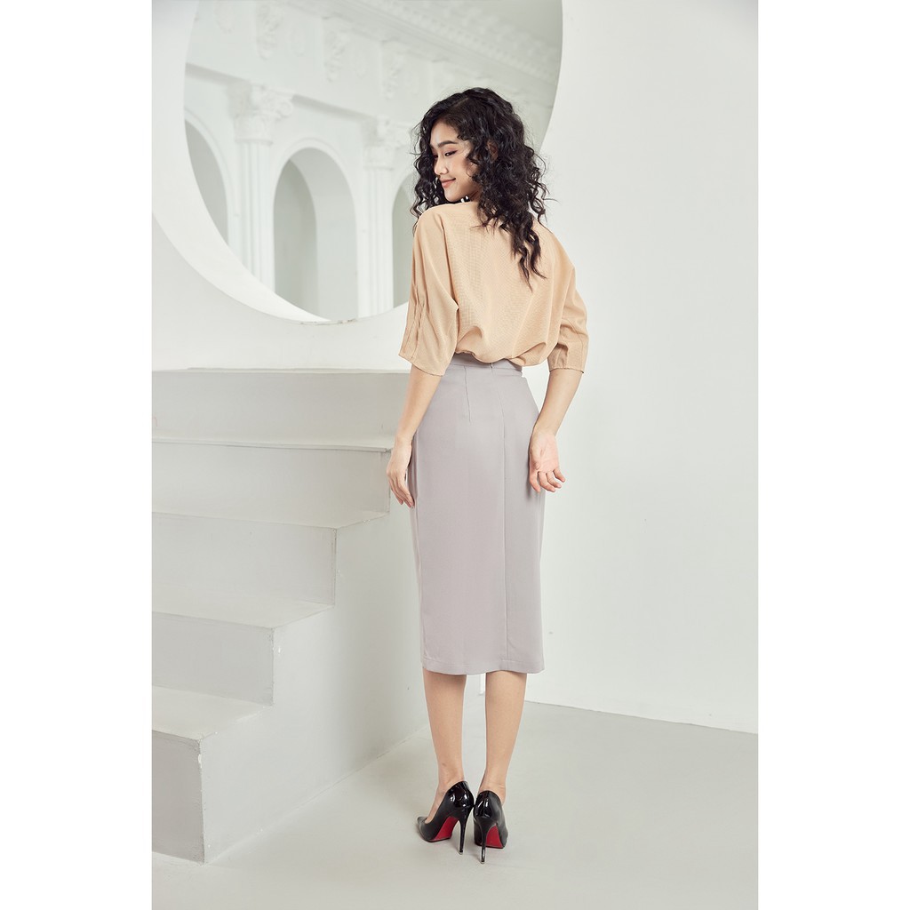 Áo sơ mi tay lửng cổ thuyền ASA0460 -92wear