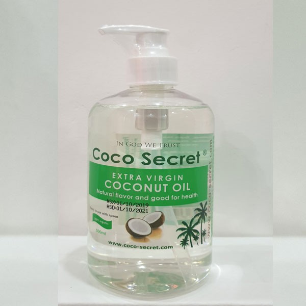 Dầu Dừa Coco - Secret Hũ 500ml