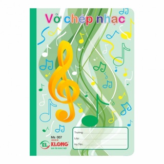 Vở chép nhạc KLONG ( 36 trang)