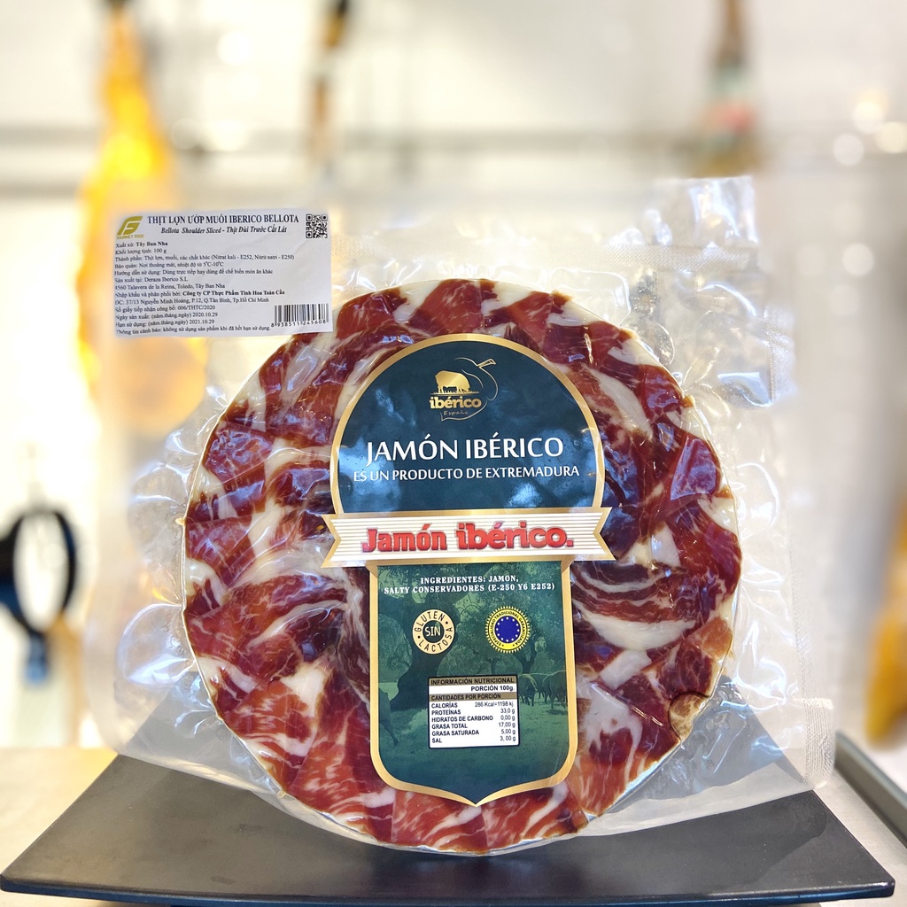 Thịt heo muối Iberico, từ Tây Ban Nha