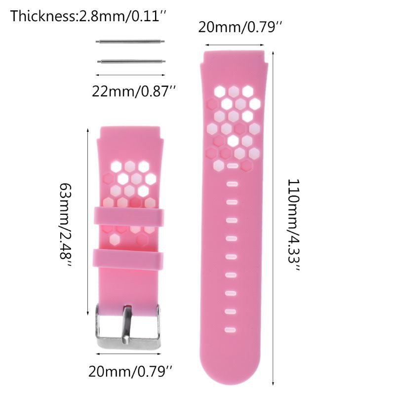 Dây đeo đồng hồ silicon thay thế cho trẻ