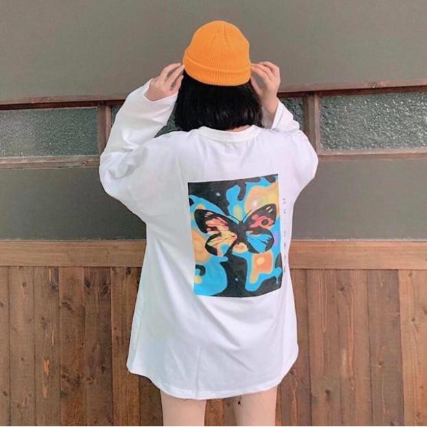 Áo thun tay dài PXFFEE BƯỚM Unisex 4 màu ( Ảnh Thật) | BigBuy360 - bigbuy360.vn