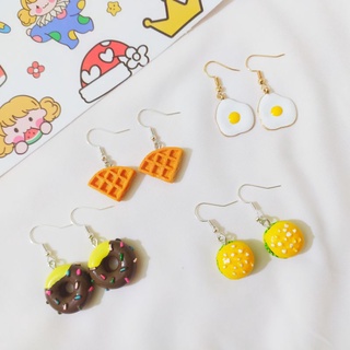 Khuyên tai handmade hình đồ ăn