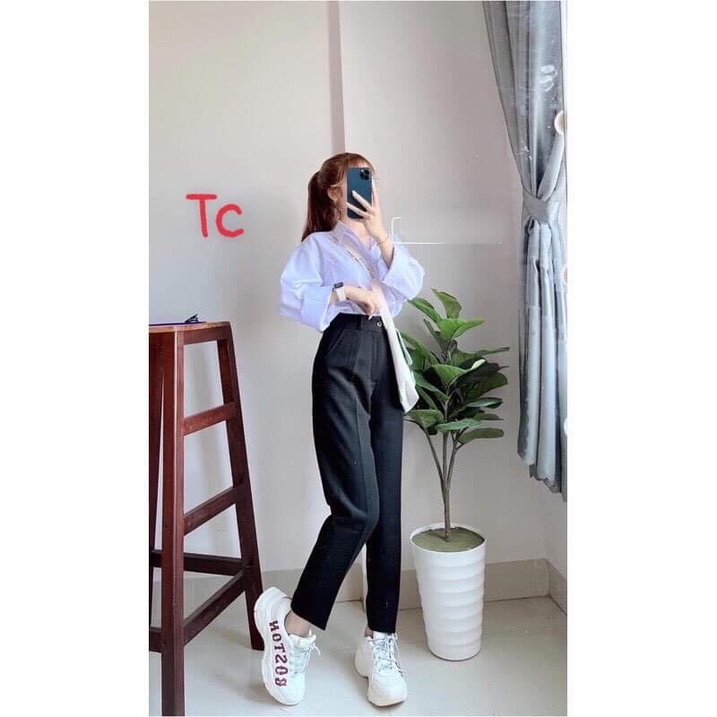 Sơ mi Trắng tinh khôi Unisex 1 túi
