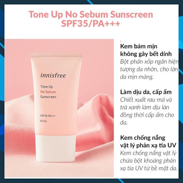 Kem chống nắng Innisfree các loại SPF50+ Pa++++ 50ml- Version 2021 - FREESHIP TOÀN QUỐC | BigBuy360 - bigbuy360.vn