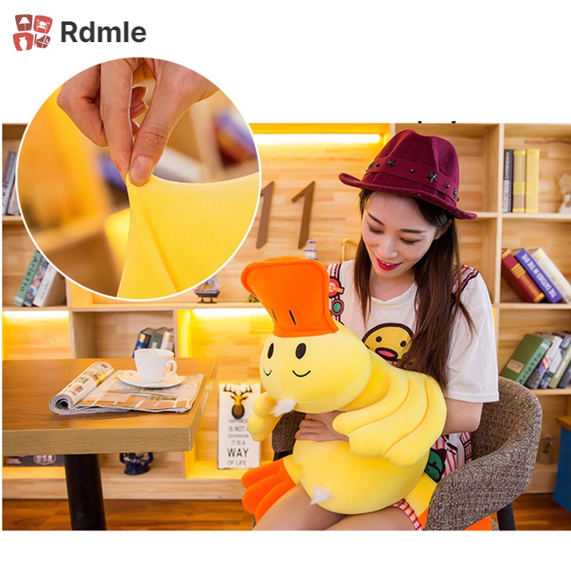 Thú Nhồi Bông Hình Con Vịt Màu Vàng Siêu Mềm 40cm/15.7in