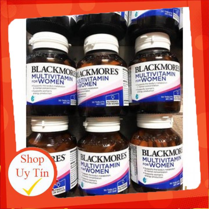 Vitamin tổng hợp cho phụ nữ Blackmores Multivitamin for Women hỗ trợ sinh lý nữ blackmores women