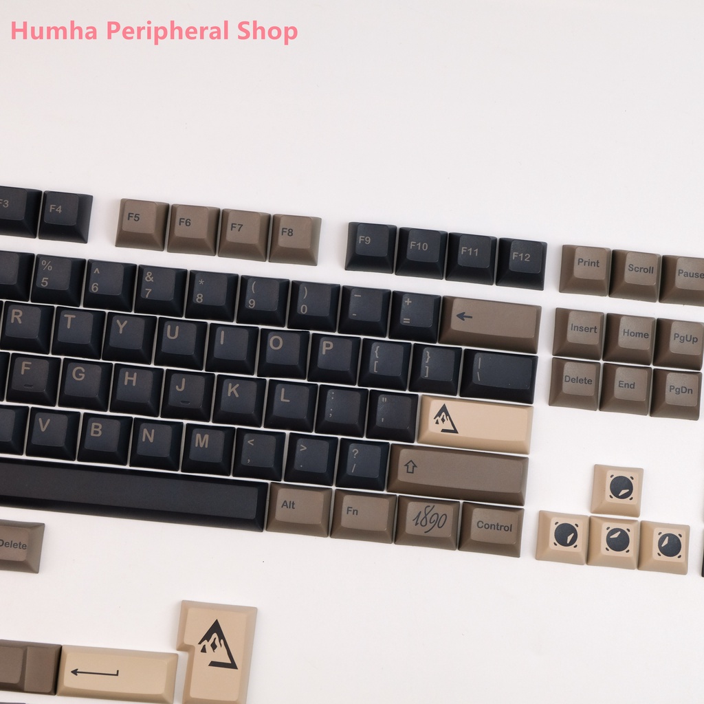 Bàn Phím Cơ Boulder 140 Phím Chất Liệu PBT Nhuộm Màu Độc Đáo