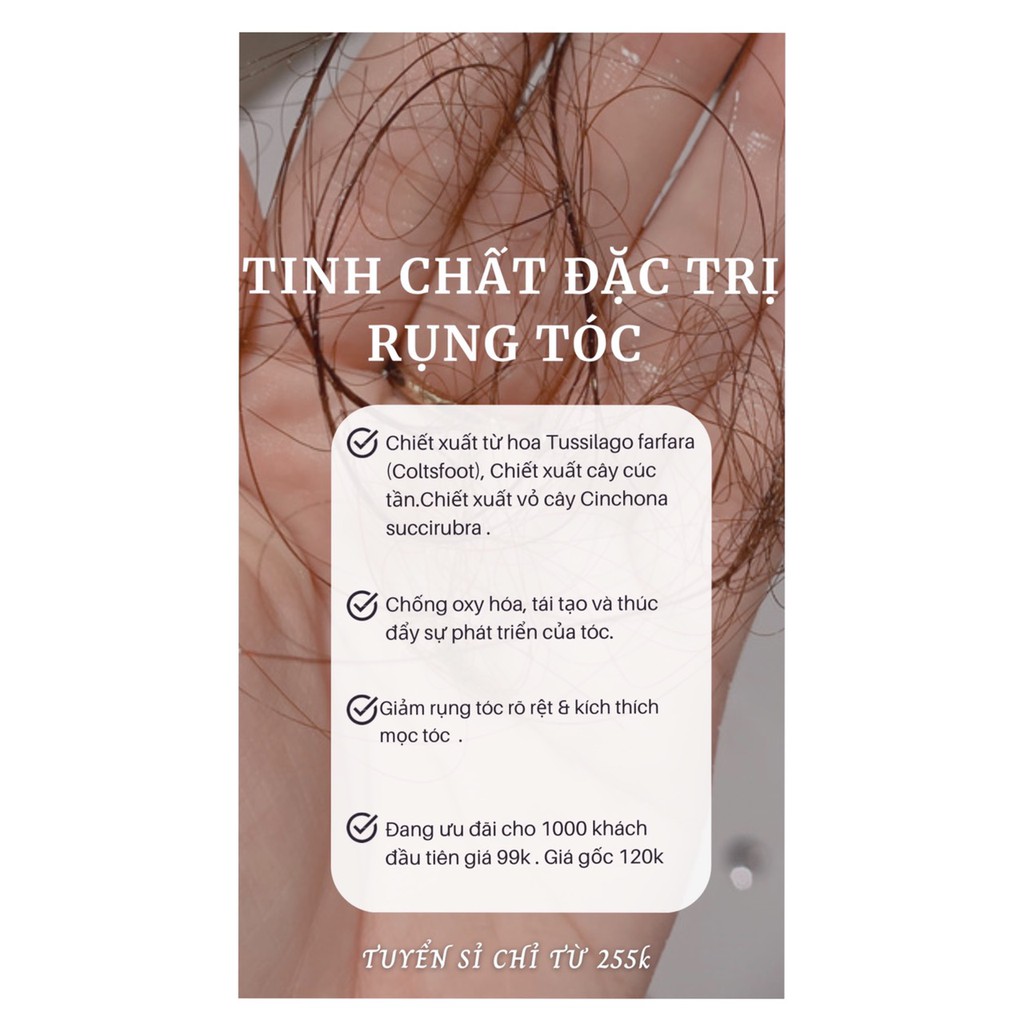 [CHÍNH HÃNG] Xịt kích thích mọc tóc BERNICE ( Kích mọc tóc - Giảm rụng tóc ) Xịt kích thích mọc tóc Nhanh dài