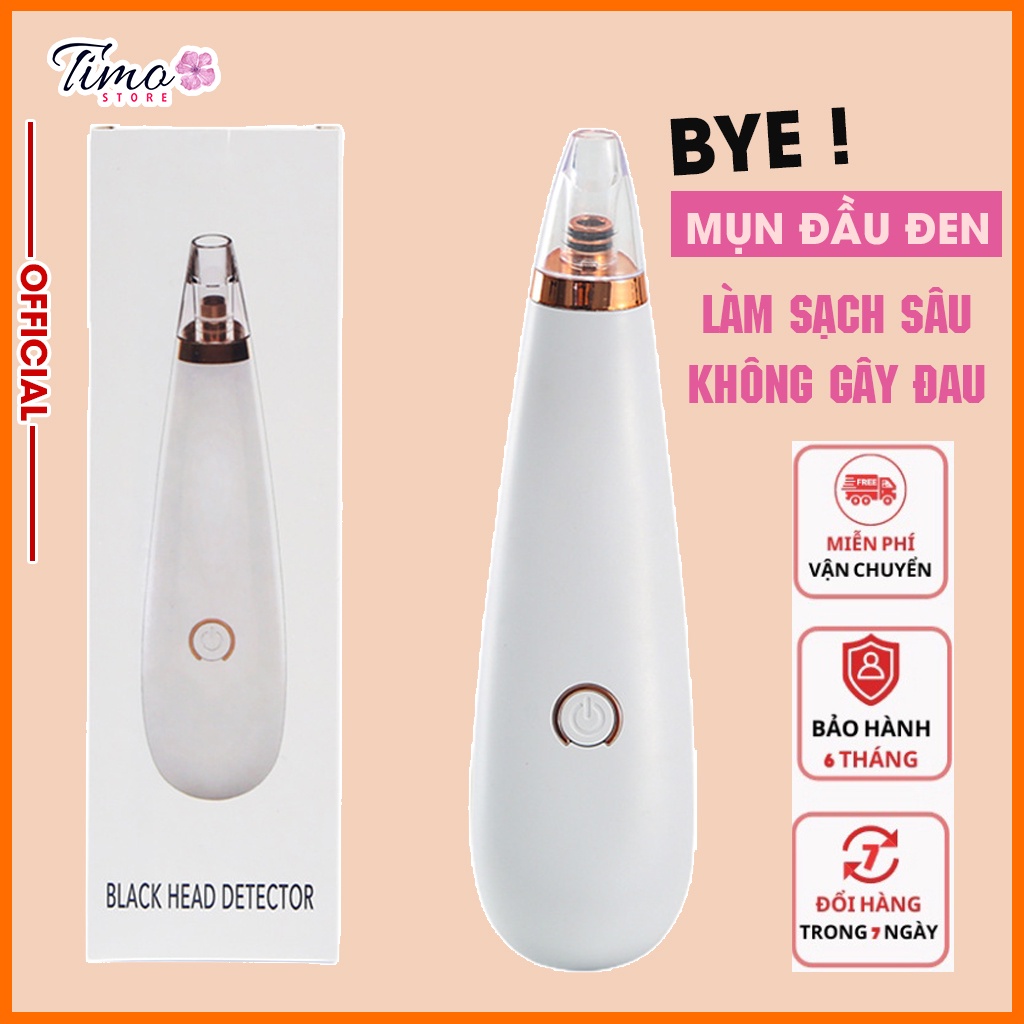 Máy hút mụn Black Head cao cấp dùng pin quét sạch mọi loại mụn ngay lần đầu sử dụng | TM019